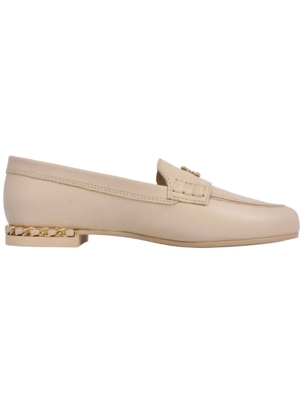 Chanel Loafers Moccasins CC Logo